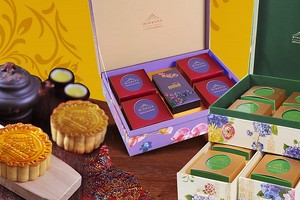 充滿美術感的禮盒。