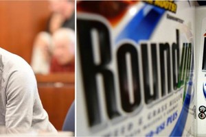 受害者約翰遜（左圖）及孟山都旗下的除草產品Roundup。（圖源：互聯網）