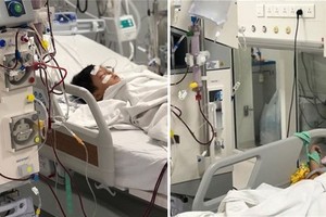 兩名病童在市兒童醫院重症監護室接受治療中。