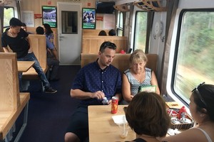 五星級列車吸引很多遊客。