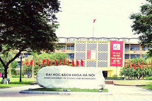 全國5佳大學之一的河內百科大學。（示意圖源：互聯網）