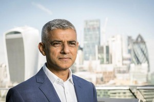 英國倫敦市長沙迪克‧汗。（圖源：互聯網）