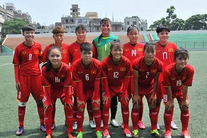 越南U16女子隊。