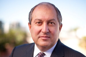 亞美尼亞總統阿爾緬‧薩爾基相。（圖源：互聯網）