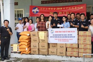 同奈台灣商會慈善團體合照。