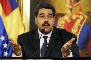 委內瑞拉總統馬杜羅 25日發表電視講話，指出美國對委追加製裁“非法且無用”。（圖源：路透社）
