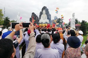 黃道寺觀音竹林園景區落成一瞥。