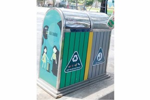 建議在公共垃圾箱外投放廣告