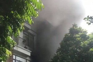 火警現場。（圖源：CTV）