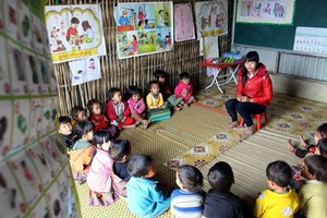 困難區域５歲幼兒免學費。（示意圖源：互聯網）