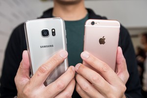 蘋果三星因故意加速手機淘汰在意國被罰。（示意圖源：互聯網）