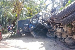 事故現場。（圖源：越慶）