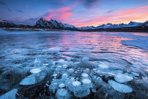 亞伯拉罕湖的景色總會讓人們感受到不同於別處奇觀。