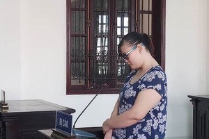 被告人陳氏紅福當庭認罪表示十分懊悔。（圖源：P.L）