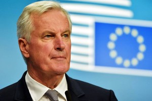 歐盟“脫歐”談判首席代表米歇爾‧巴尼耶（Michel Barnier）。（圖源：路透社）
