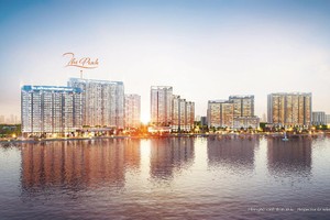 富美興中城複合區所屬The Peak住房項目遠眺圖。（圖源：互聯網）