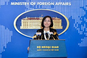 外交部副發言人阮芳茶。（圖源：外交部）