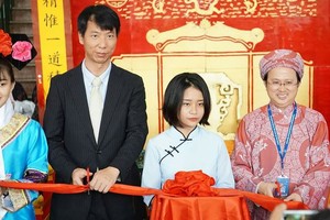 東方文化盛會開幕一瞥。