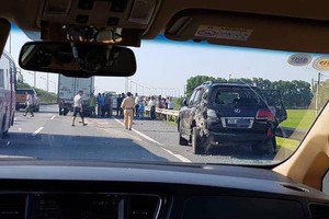 交通事故現場。