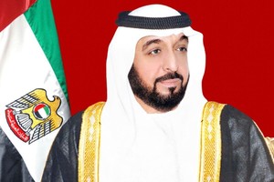 阿拉伯聯合酋長國總統哈利法‧本‧扎耶德‧阿勒納哈揚。（圖源：互聯網）