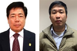 被捕的2名嫌犯張文線（左）與范清山。（圖源：公安部）