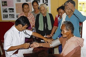 亞行協助我國改善貧困地區醫療服務質量。（示意圖源：田升）