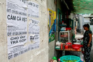 奉勸民眾應遠離高利貸。（圖源：黃東）