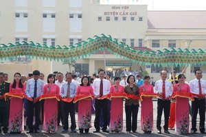 芹耶縣全科醫院落成儀式一瞥。（圖源：黃雄）