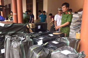 被查獲的鞭炮。（圖源：PV）