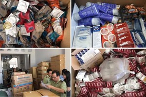 上 10 萬個疑似冒牌保險套遭查獲。（圖源：田升）