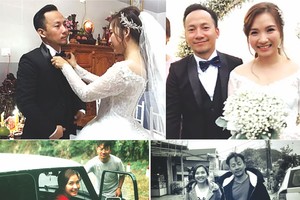 丁進達與妻子
