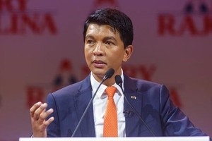 馬達加斯加總統安德里‧拉喬利納(Andry Rajoelina)。（圖源：Dailynewscable）