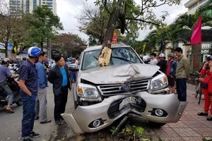 肇事汽車。（圖源：清日）