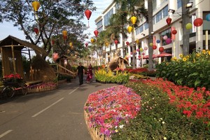 “春路”充滿濃厚的農村氣息。