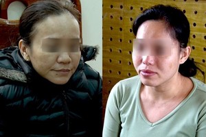 涉案的2名嫌犯周氏碧紅(左)與陳氏瑞香。（圖源：吳文）