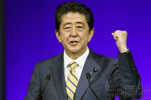 日本首相安倍晉三。（圖源：共同社）