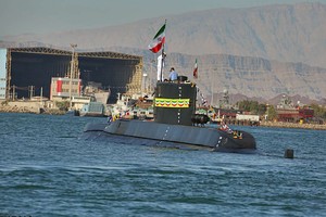 伊朗展示最新型“征服者”潛艇，可搭載巡航導彈發射系統。（圖源：互聯網）