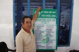 阮春務是天福素飯館直接管理人。