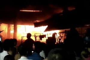 火警現場。（圖源：玄庒）