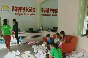 HAPPY KIDS雙語幼兒園一瞥。（圖源：海寧）
