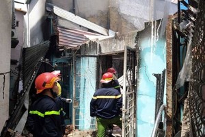 火勢撲滅後的現場。（圖源：前鋒報）