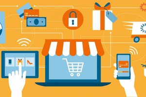 電子商務和數碼經濟局：過去期間，越南各大城市的電子商務比較發達，但在其他地方的電子商務欠佳，尤其是在偏遠省、市。（示意圖源：互聯網）