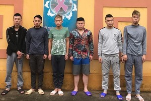 被起訴的6名嫌犯。（圖源公安機關提供：）