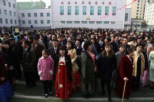 朝鮮10日舉行第14屆最高人民會議代議員選舉。（圖源：AP）