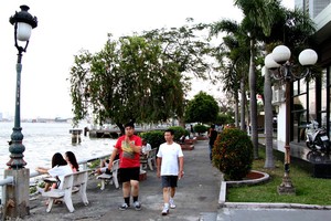 本市白騰碼頭公園。