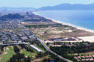 從今年春節至今，峴港市地價不斷被土地仲介抬高。圖為峴港市沿海一瞥。（圖源：互聯網）