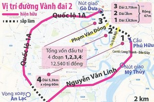 未來將銜接的環市２路略圖。