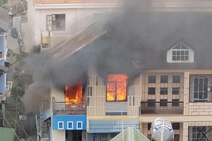 火警現場。（圖源：嘉平）