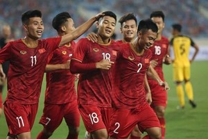 越南U23足球隊。（圖源：互聯網）
