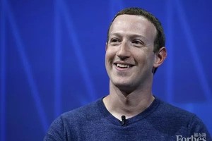 臉書創始人、董事長兼首席執行官扎克伯格(Mark Zuckerberg) 。（圖源：Forbes）